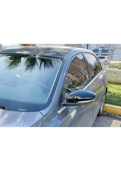 Vw Jetta Mk6 Batman Yarasa Ayna Kapağı Piona Black Abs 2010-2018