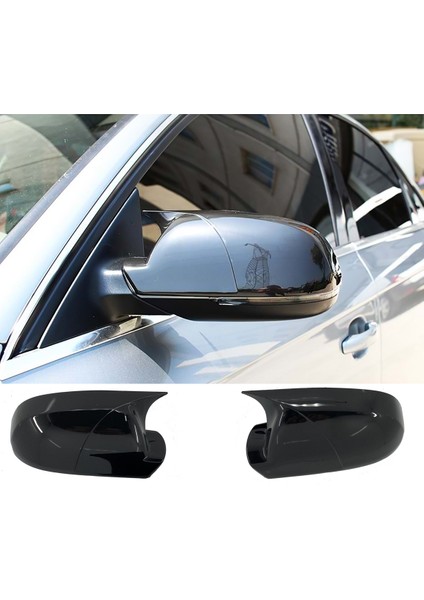 Audi A5 B8 Fl Batman Yarasa Sinyalli Ayna Kapağı Piano Black Abs 2009-2015