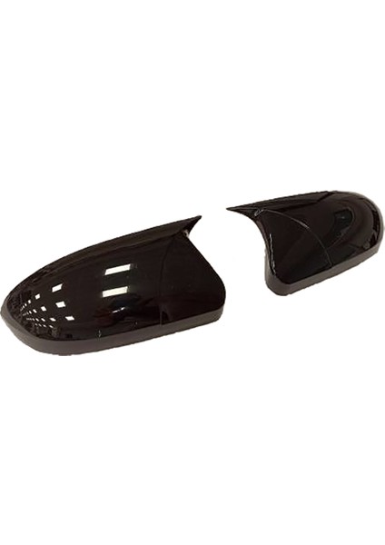 Hyundai I20 Batman Yarasa Ayna Kapağı Piona Black Abs 2014-2020 (Sinyalsiz)