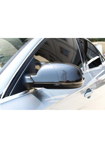 Audi A4 B8 Batman Yarasa Ayna Kapağı Piona Black Abs 2009-2014