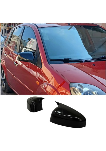 Ford Fiesta Mk5 2 Kapı Uymaz Batman Yarasa Ayna Kapağı Piona Black Abs 2006-2008