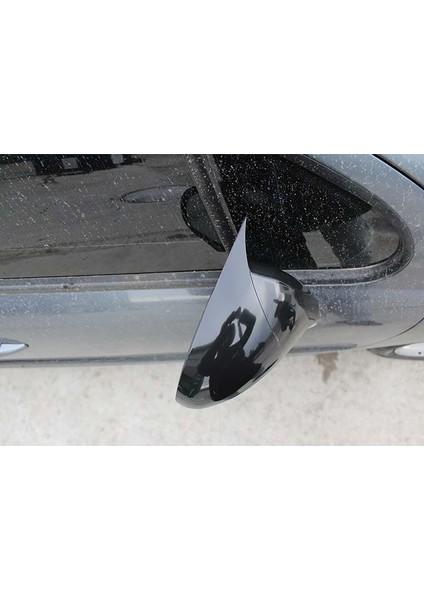 Peugeot 207 Batman Yarasa Ayna Kapağı Piona Black Abs 2006 - 2012