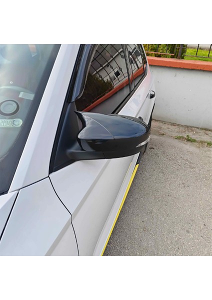 Skoda Fabia Mk3 Batman Yarasa Ayna Kapağı Piona Black Abs 2015-2021 (Sinyalli)