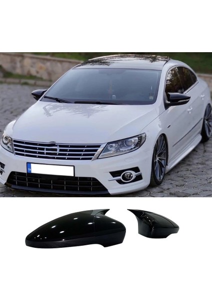 Vw Passat cc Batman Yarasa Ayna Kapağı Piona Black Abs 2008-2017