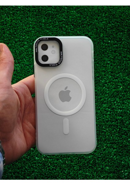 Apple iPhone 11 Kılıf Magsafe Uyumlu Kamera Çıkıntılı Darbe Emici Mat Lüx Kapak Tb-1