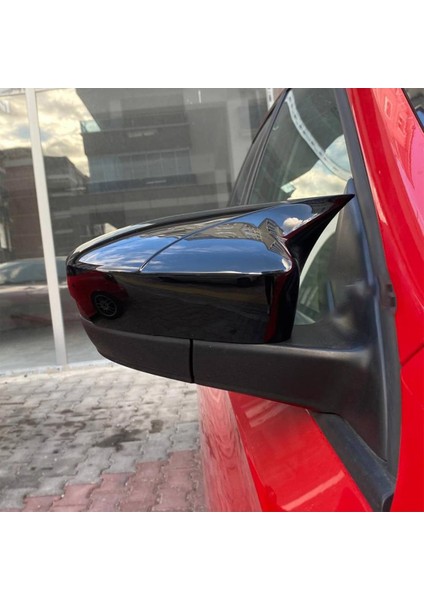 Skoda Rapid Batman Yarasa Ayna Kapağı Piona Black Abs 2015-2017 (Sinyalli)