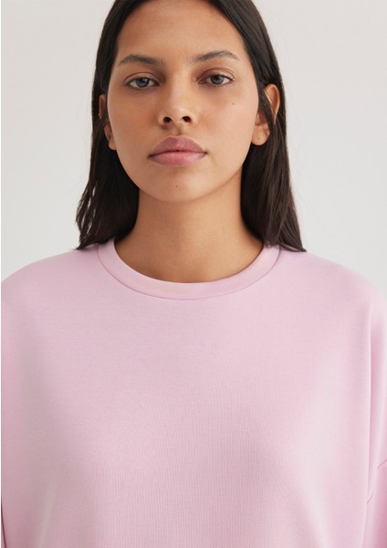 Bisiklet Yaka Pembe SWEATSHIRT168837-71117