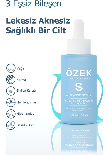 Özek S Anti Acne Serum 35 ml
