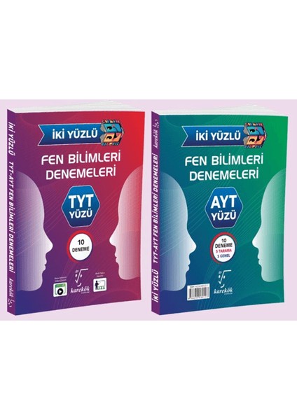 Karekök Yayınları Tyt Ayt Fen Bilimleri İki Yüzlü Denemeleri