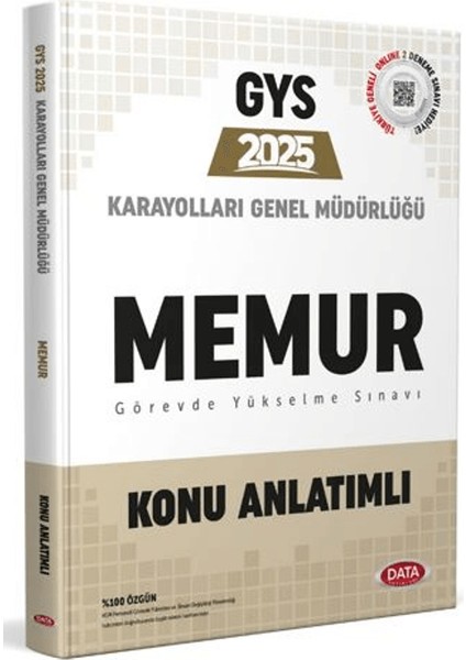 Karayolları Genel Müdürlüğü Memur Gys Konu Anlatımlı