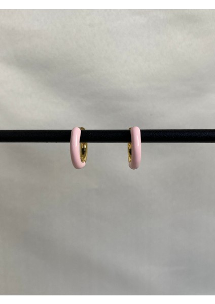 Pembe Gold Küpe