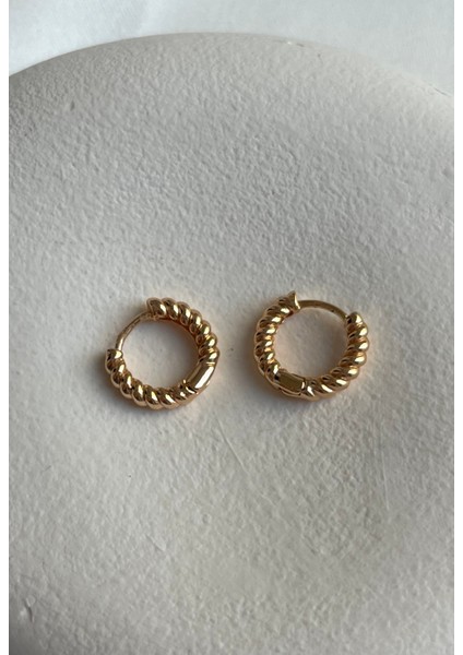 Klasik Gold Küpe