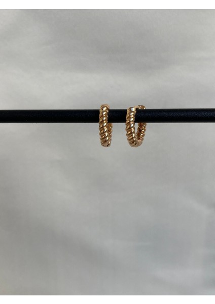 Klasik Gold Küpe