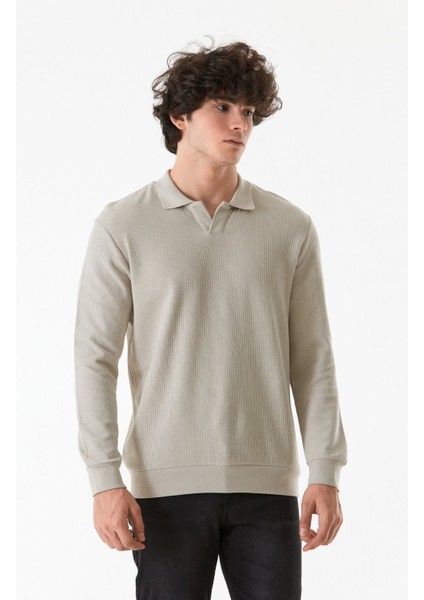 Fitilli Polo Yaka Triko Kazak fiyatları