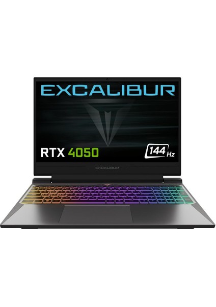 Casper Excalibur G870.1270-BEA0X-B I7-12700H 16GB 500GB 6gb RTX4050 Freedos 15.6" 144Hz Notebook