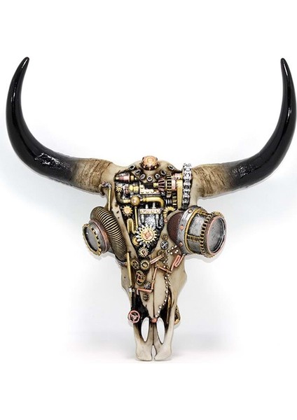Polyester Bufalo Kafası Duvara Asmalı
