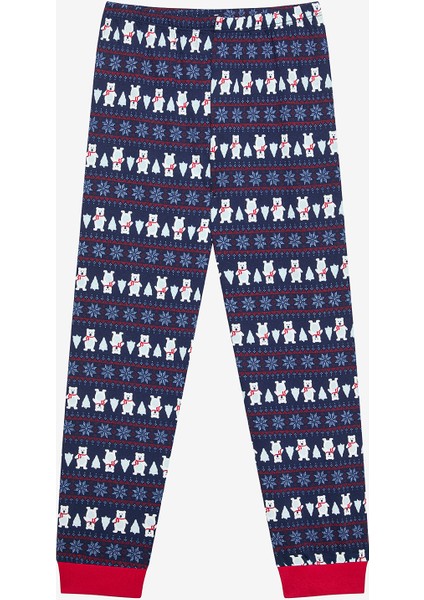 Erkek Çocuk New Bear Mavi Pijama Takımı modelleri