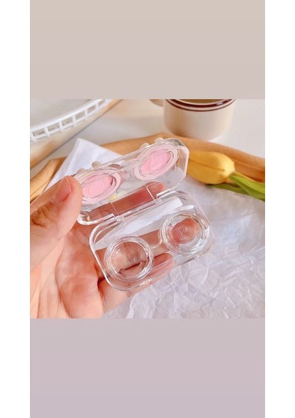 Sanrio Kuromi Cinnamoroll My Melodi Melody Pompompurin Pochacco Kontak Lens Kutusu Seyahat modelleri