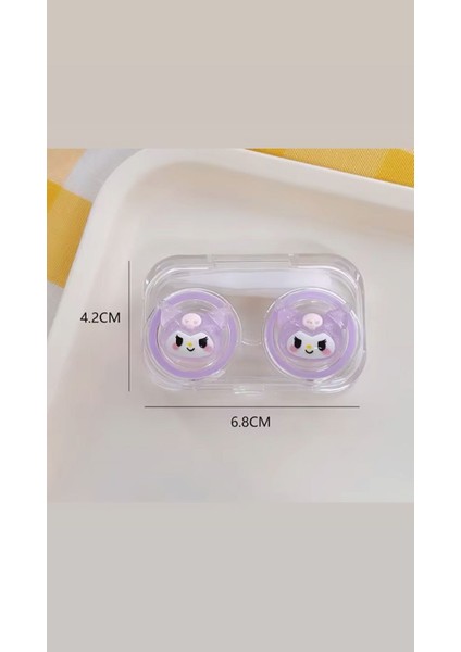 Sanrio Kuromi Cinnamoroll My Melodi Melody Pompompurin Pochacco Kontak Lens Kutusu Seyahat fırsatları
