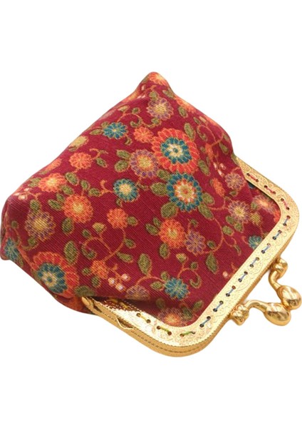 Küçük Çanta Ayçiçekleri Vintage Cü Çanta Kırmızı (Yurt Dışından)