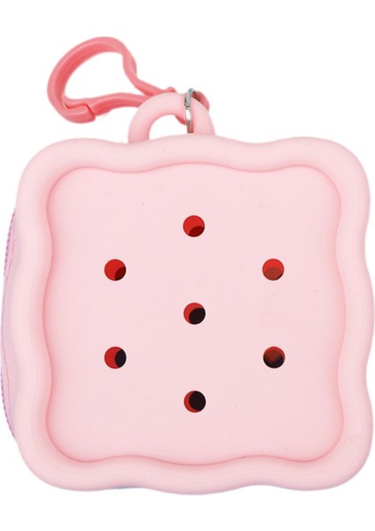 Kartlık Trendy Para Cebi Bozuk Paralık Çantası Pembe (Yurt Dışından)