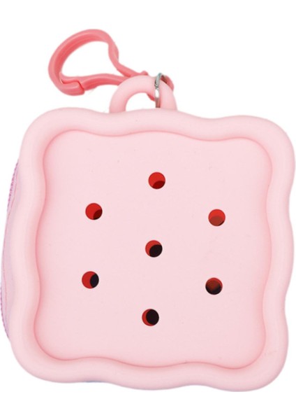 Kartlık Trendy Para Cebi Bozuk Paralık Çantası Pembe (Yurt Dışından)
