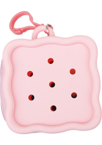 Kartlık Trendy Para Cebi Bozuk Paralık Çantası Pembe (Yurt Dışından)