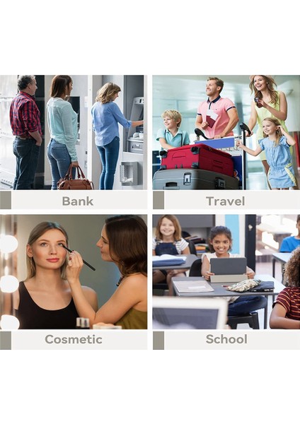 Adet Fermuarlı Para Çantaları, Banka Mevduat Çantaları Için 11.2x6.3 Inç (Yurt Dışından) indirimleri