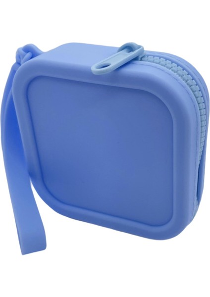Bilek Kayışlı Çanta Taşınabilir Kartlık El Çantası Mavi (Yurt Dışından)