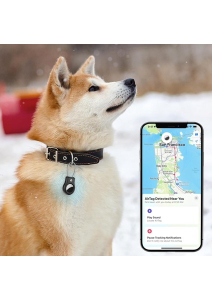 Apple Airtags Için Kablolu Hava Etiketi Kilit Kutusu Için Anahtarlık Tutucu (Yurt Dışından) indirimleri