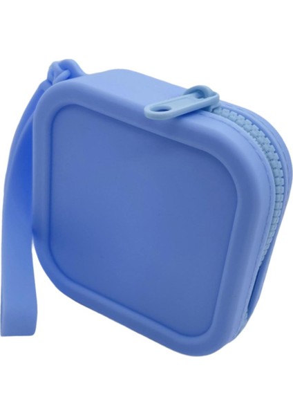 Çanta Kartı Fermuarlı Kapatma Kart Kılıfı Mavi (Yurt Dışından) fiyatları