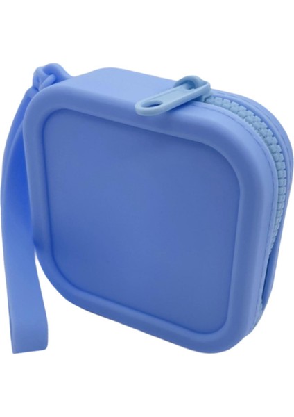 Çanta Kartı Fermuarlı Kapatma Kart Kılıfı Mavi (Yurt Dışından) fırsatları