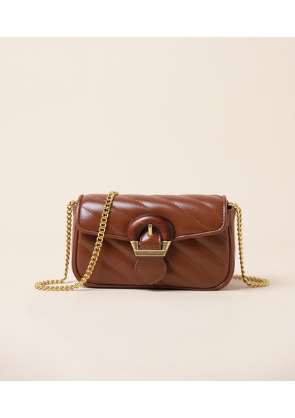 Fransız Niş Nakış Iplik Zincir Kadın Çanta Omuz Crossbody Çanta (Yurt Dışından)