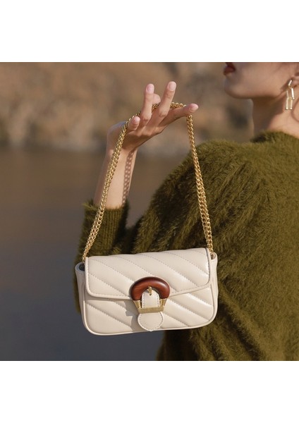 Fransız Niş Nakış Iplik Zincir Kadın Çanta Omuz Crossbody Çanta (Yurt Dışından) fiyatları
