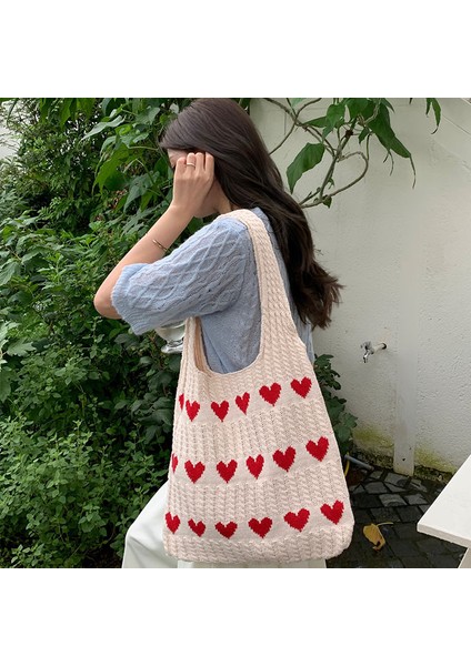 Yeni Örme Çanta Dokuma Çanta Üst Düzey Yün Taşınabilir Omuz Çanta Kadın Çanta (Yurt Dışından) fiyatları