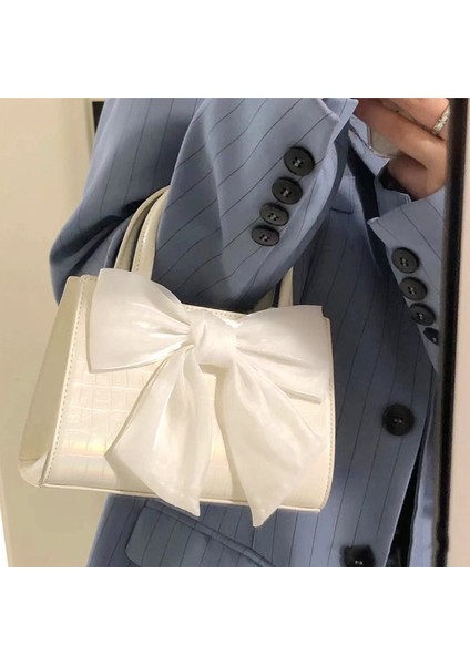 Kadınlar Için Sevimli Yapışkan Tabak Düğümü Çok Yönlü Tek Omuz Çapraz Çanta (Yurt Dışından) fiyatları