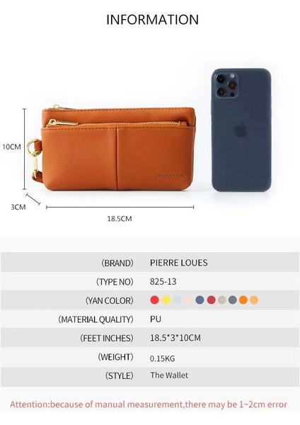 Yeni Moda Kadın Cüzdan Çok Fonksiyonlu Çanta Basit Cüzdan Uzun Kadın Cüzdan (Yurt Dışından)