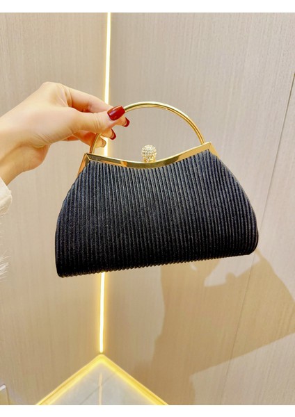 Kadın Modası Yay Akşam Yemeği Çanta Crossbody Çanta (Yurt Dışından)