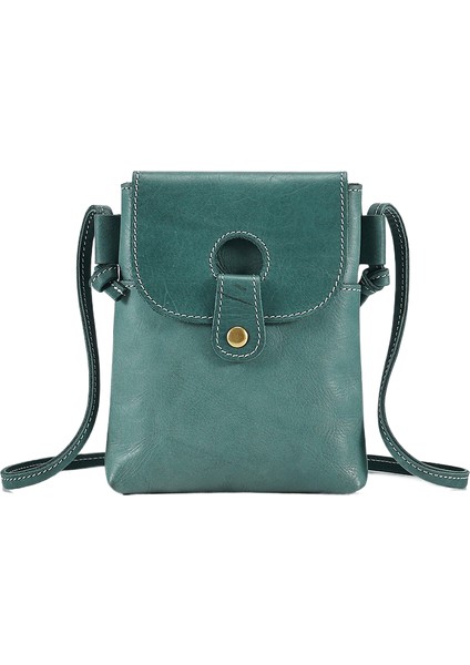 Sığır Derisi Crossbody Çanta Günlük Kadın Omuz Çantası Crossbody Çanta (Yurt Dışından)
