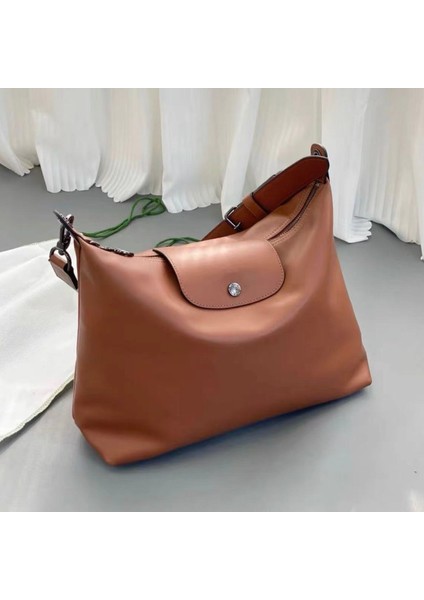 Longxiang Çanta Koltuk Altı Çantası Tote Çanta Büyük Kapasiteli Omuz Çantası (Yurt Dışından)
