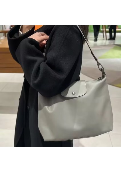 Longxiang Çanta Koltuk Altı Çantası Tote Çanta Büyük Kapasiteli Omuz Çantası (Yurt Dışından)