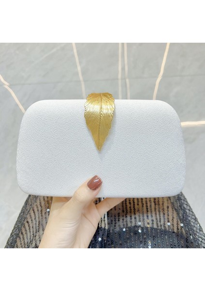 Premium Dokulu Kadın Clutch (Yurt Dışından)