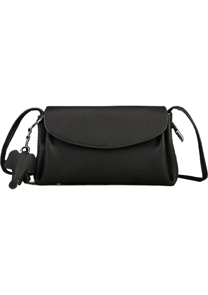 Hakiki Deri Çanta Kadın Yumuşak Sığır Derisi Bulut Çanta Crossbody Kadın Günlük Omuz Çantası (Yurt Dışından)