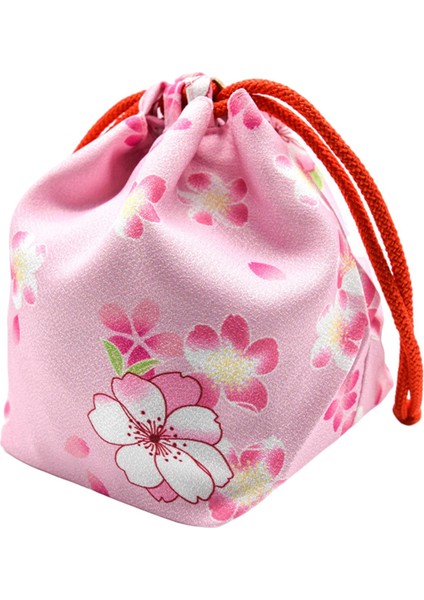 Japon Çizim Çantası Çantası Gıda Torbası Pembe (Yurt Dışından)