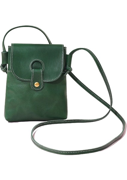 Sığır Derisi Crossbody Çanta Günlük Kadın Omuz Çantası Crossbody Çanta (Yurt Dışından)