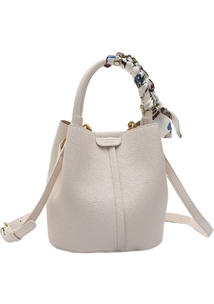 Bayan Çanta Deri Büyük Kapasiteli Kova Çanta Crossbody Çanta Moda Omuz Çantası (Yurt Dışından)