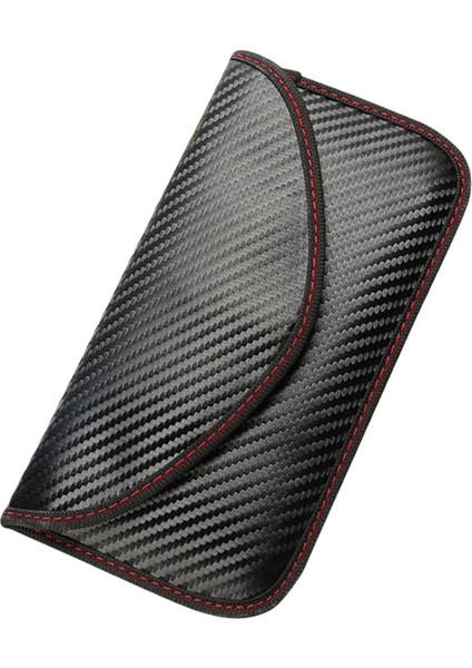 Kartı Için Fiber Pu Kılıfı Kılıfı Cüzdan Faraday Çantası (Yurt Dışından)