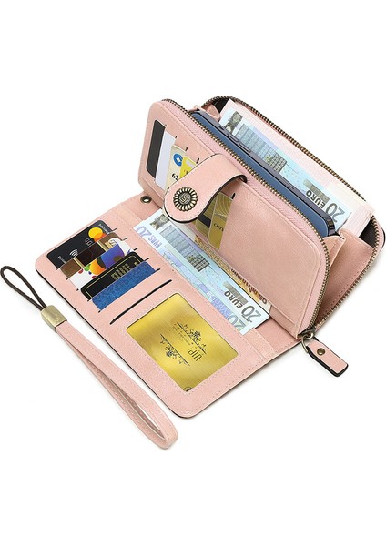 Kadın Cüzdan Fermuar Büyük Kapasiteli Debriyaj Çanta (Yurt Dışından) fiyatları