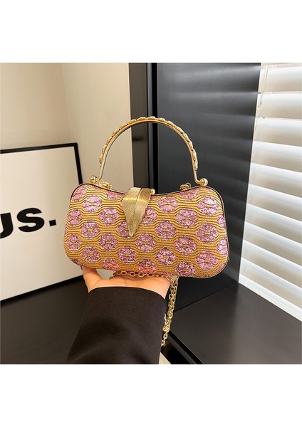 Kadın Clutch Crossbody Çanta (Yurt Dışından)