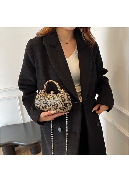 Vintage Kadın Debriyaj Crossbody Çanta (Yurt Dışından)